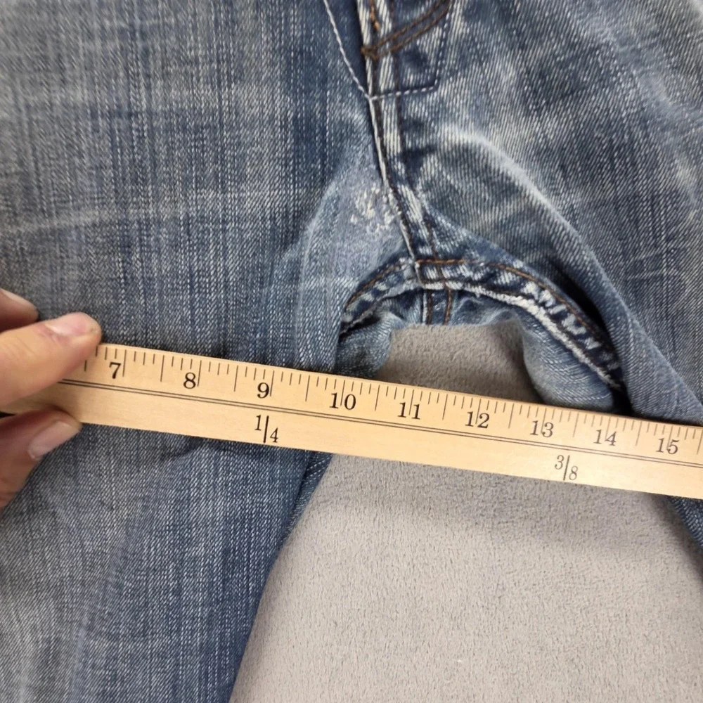 Vintage Levis Engineered Jeans Mens Blue Button Fly Medium Wash Fits 32x30